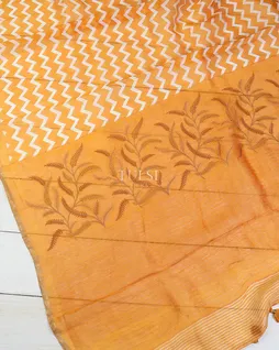 yellow-linen-printed-saree-t601993-t601993-d