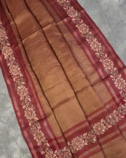 light-brown-tussar-embroidery-saree-t600473-t600473-d