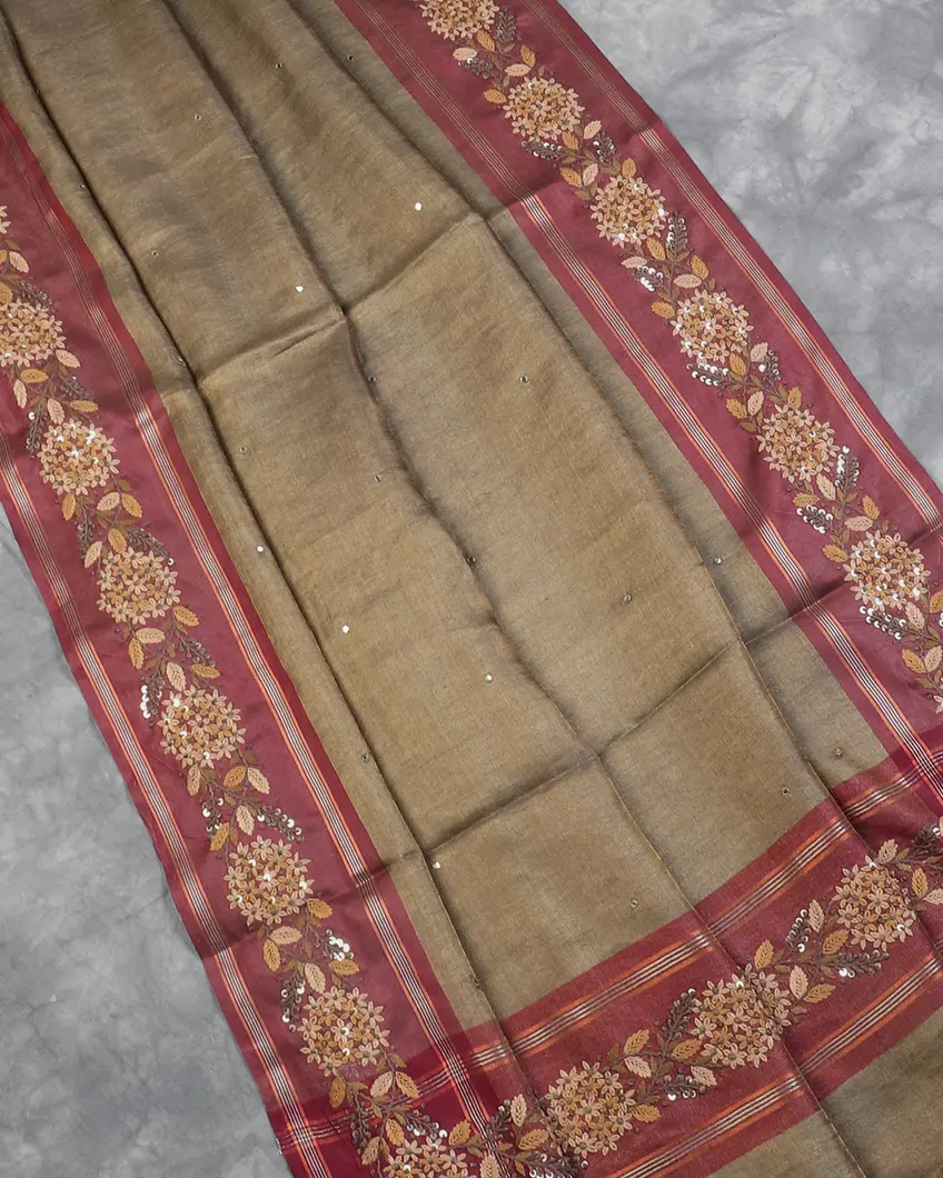 greenish-grey-tussar-embroidery-saree-t600469-t600469-d