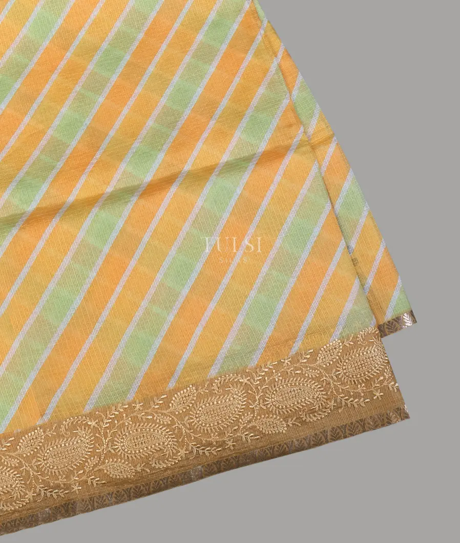 Multicolour Silk Kota Embroidery Saree T604881-image
