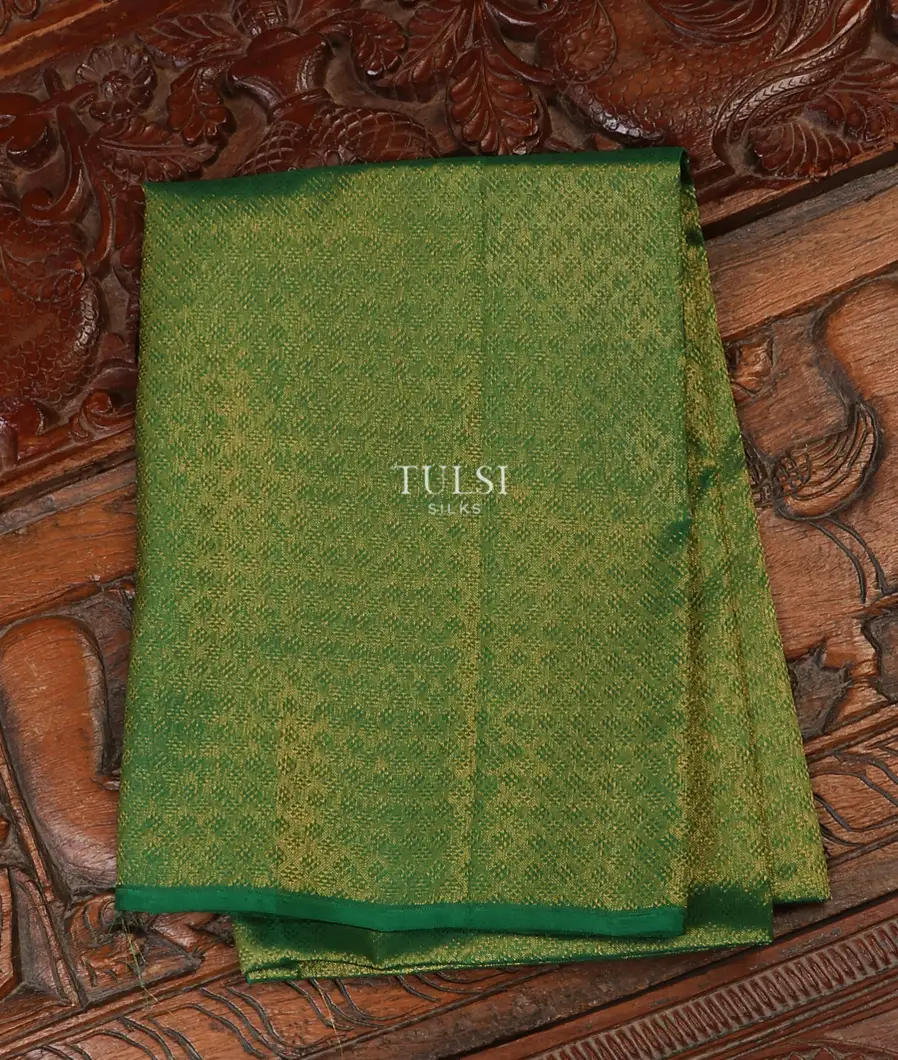 Green Kanjivaram Silk Blouse T348556-image