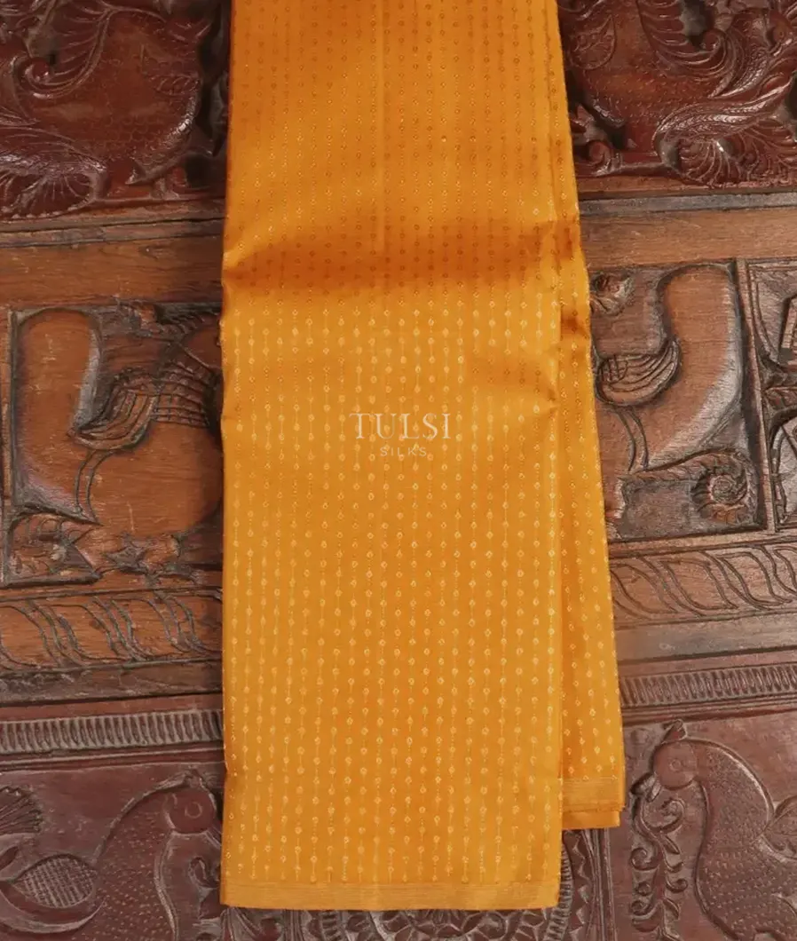 Yellow Kanjivaram Silk Saree T549347-image