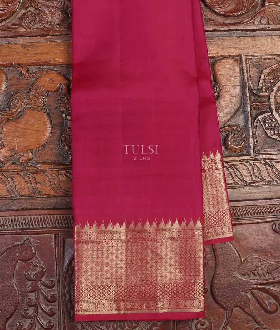 Reddish Pink Soft Silk Saree T561812-image
