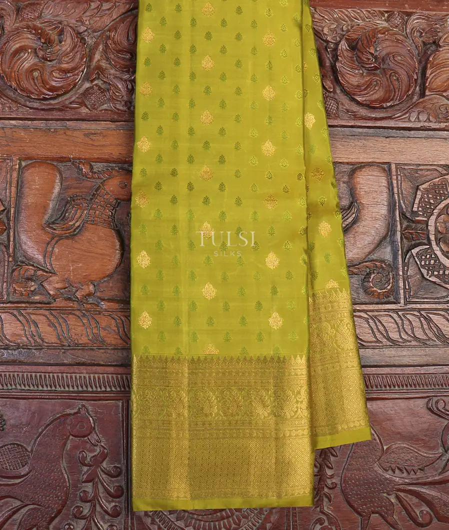 Green Soft Silk Saree T525530-image