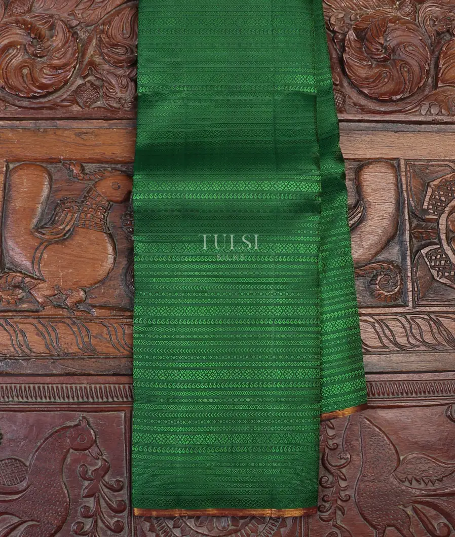 Green Kanjivaram Silk Saree T601701-image