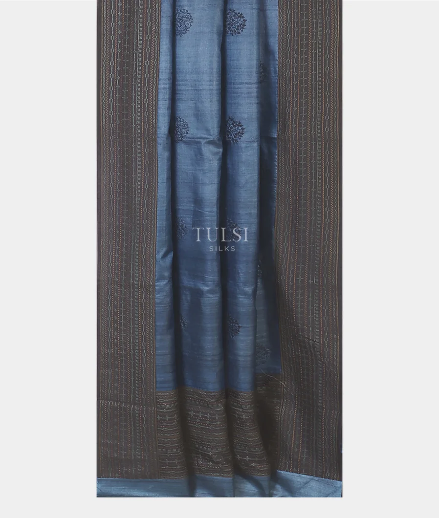blue-tussar-embroidery-saree-t571508-t571508-b
