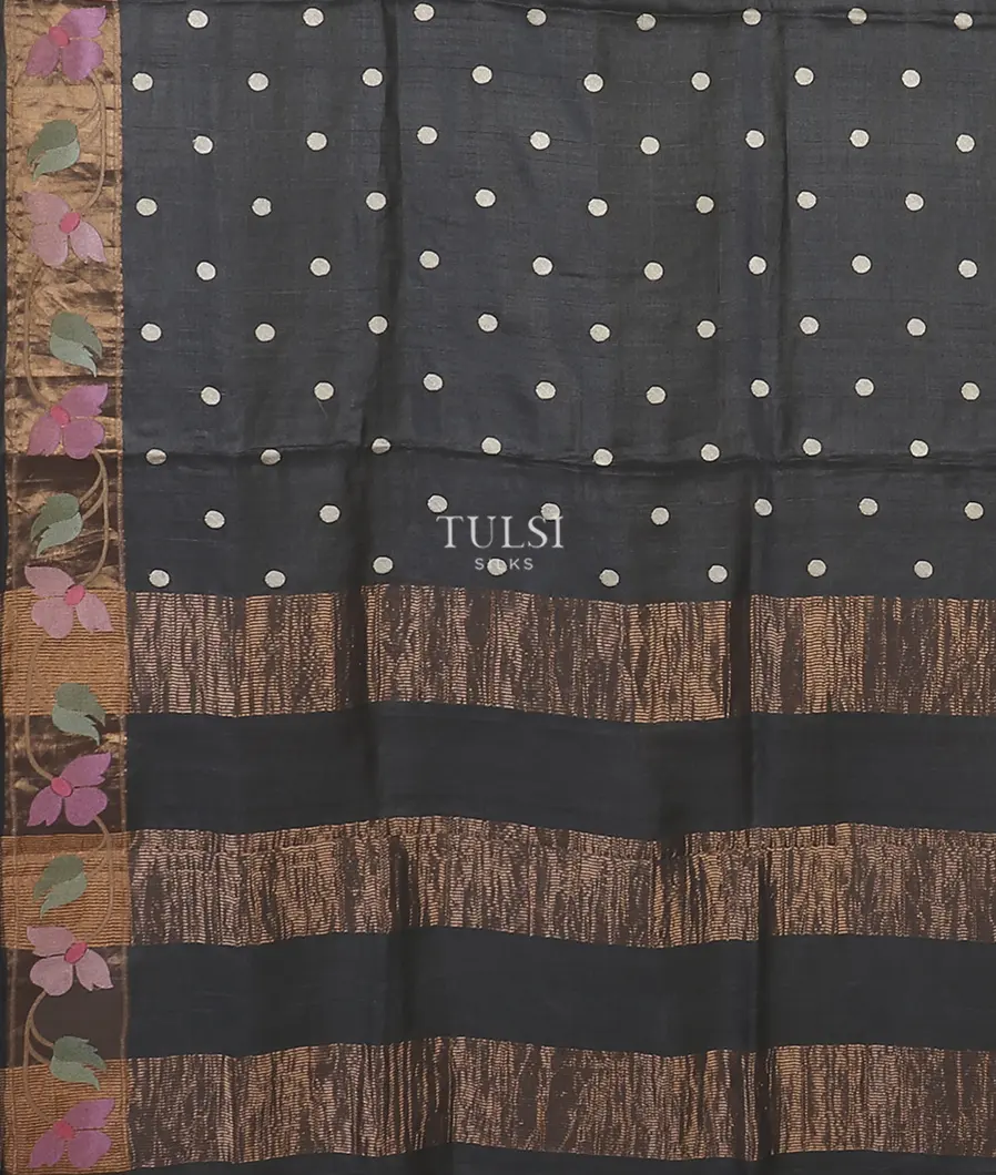 dark-grey-tussar-embroidery-saree-t604808-t604808-d