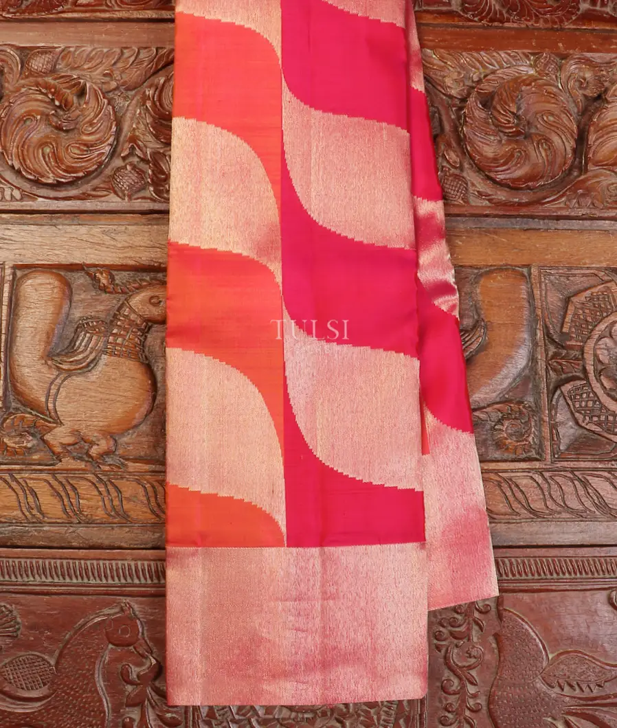 Multicolour Kanjivaram Silk Saree T599537-image