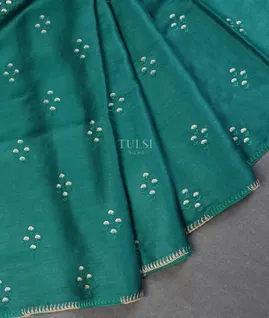 greenish-blue-tussar-embroidery-saree-t606304-t606304-d