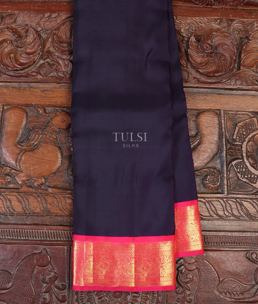 Blue Kanjivaram Silk Saree T602045-image