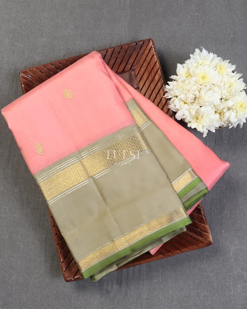 Pink Kanjivaram Silk Saree T550735-image