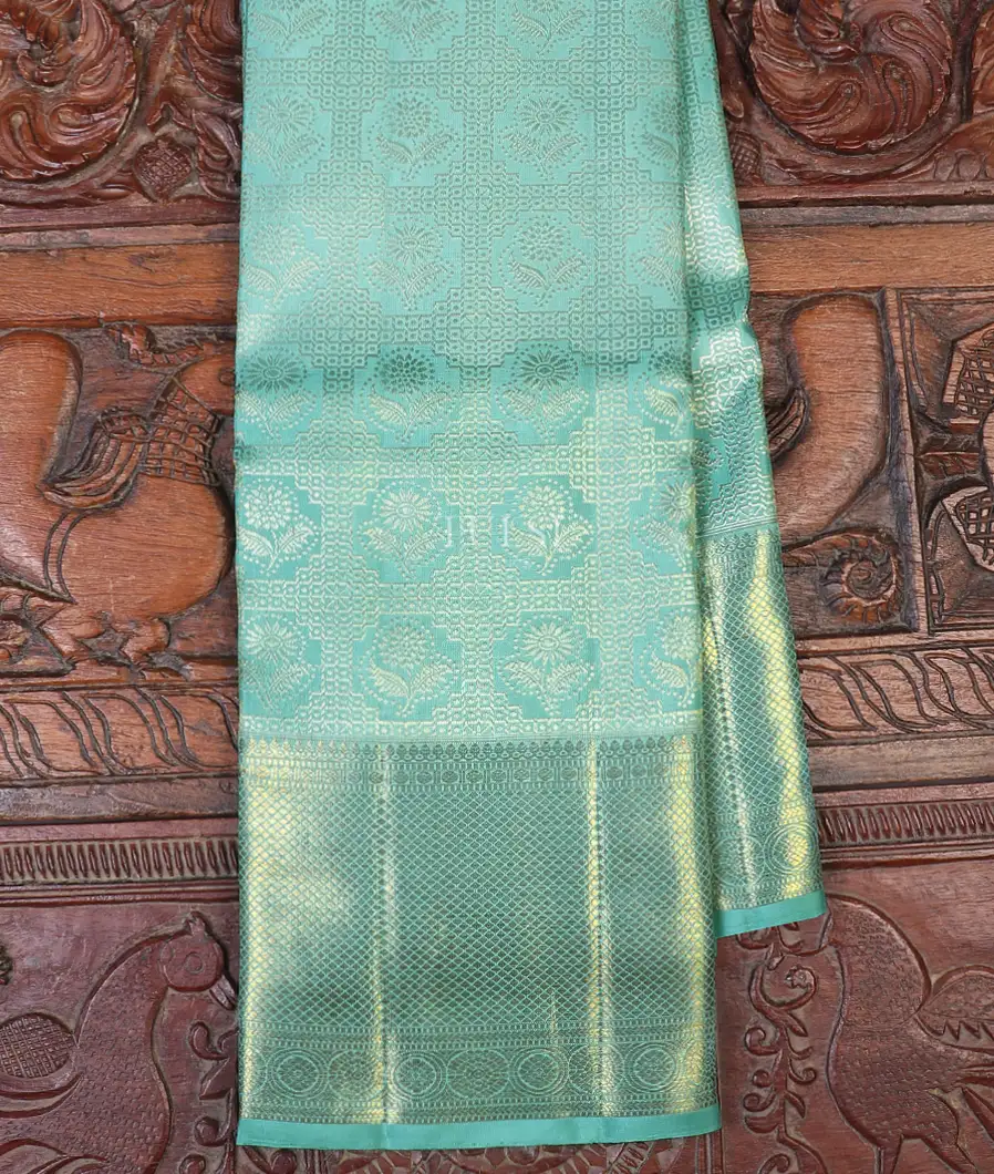 Blue Kanjivaram Silk Saree T589278-image
