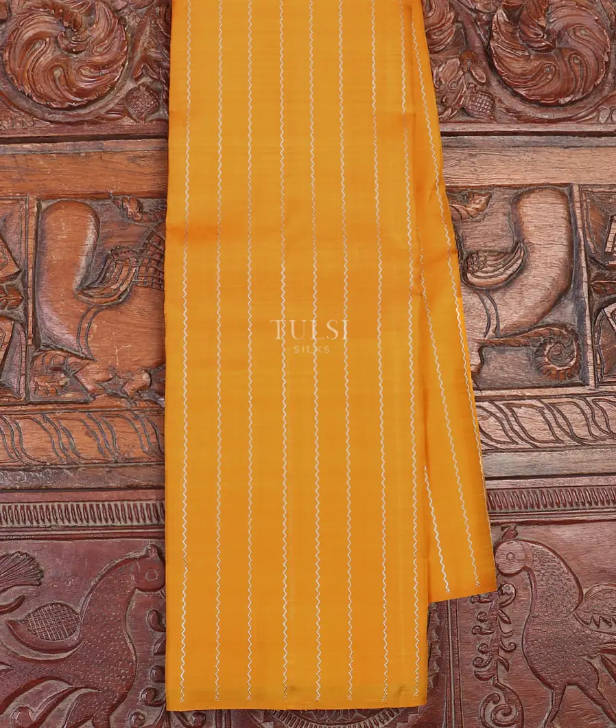Yellow Kanjivaram Silk Saree T601502-image