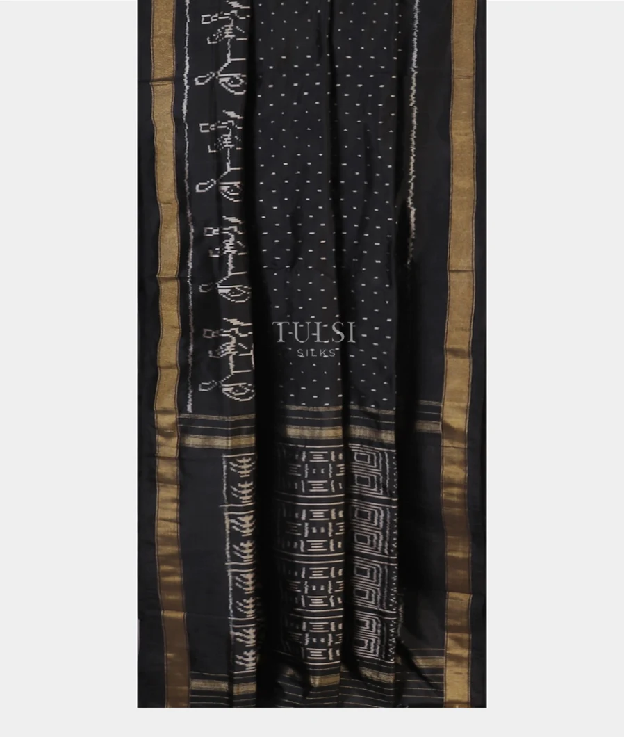 black-ikat-silk-saree-t603488-t603488-b