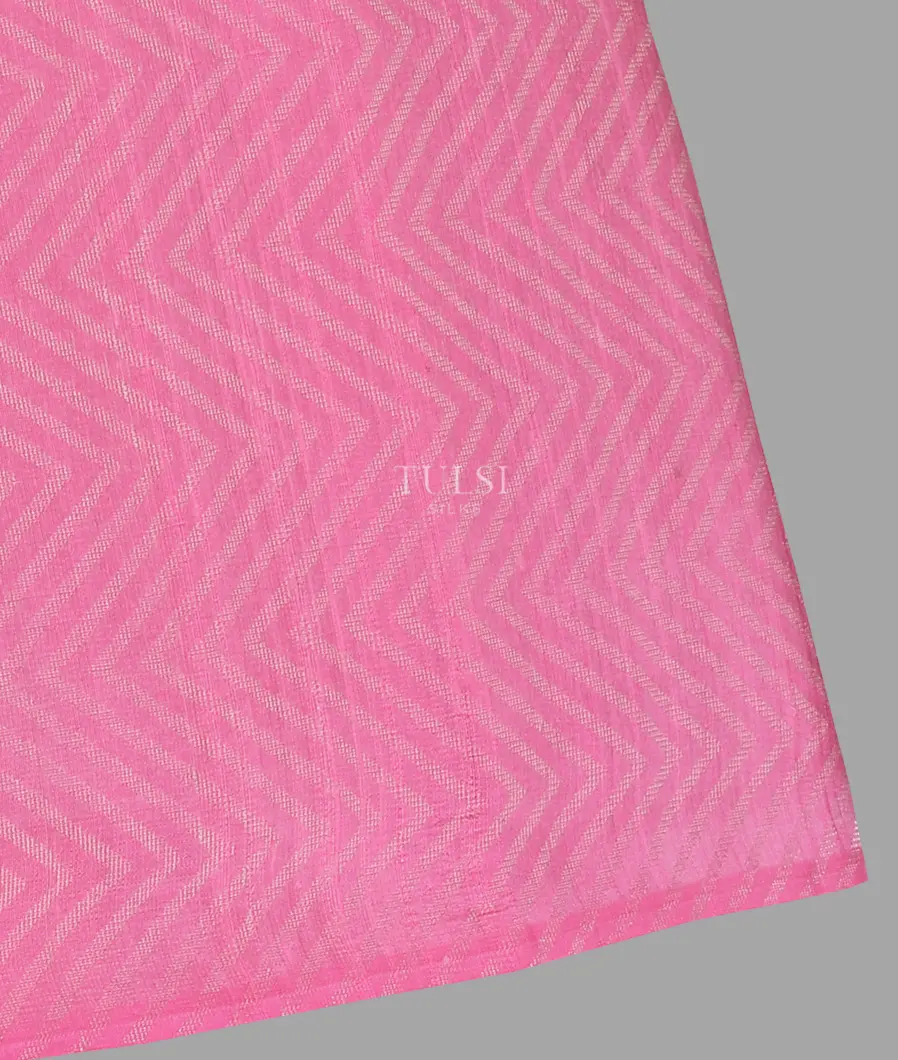 Pink Woven Raw Silk Saree T606732-image