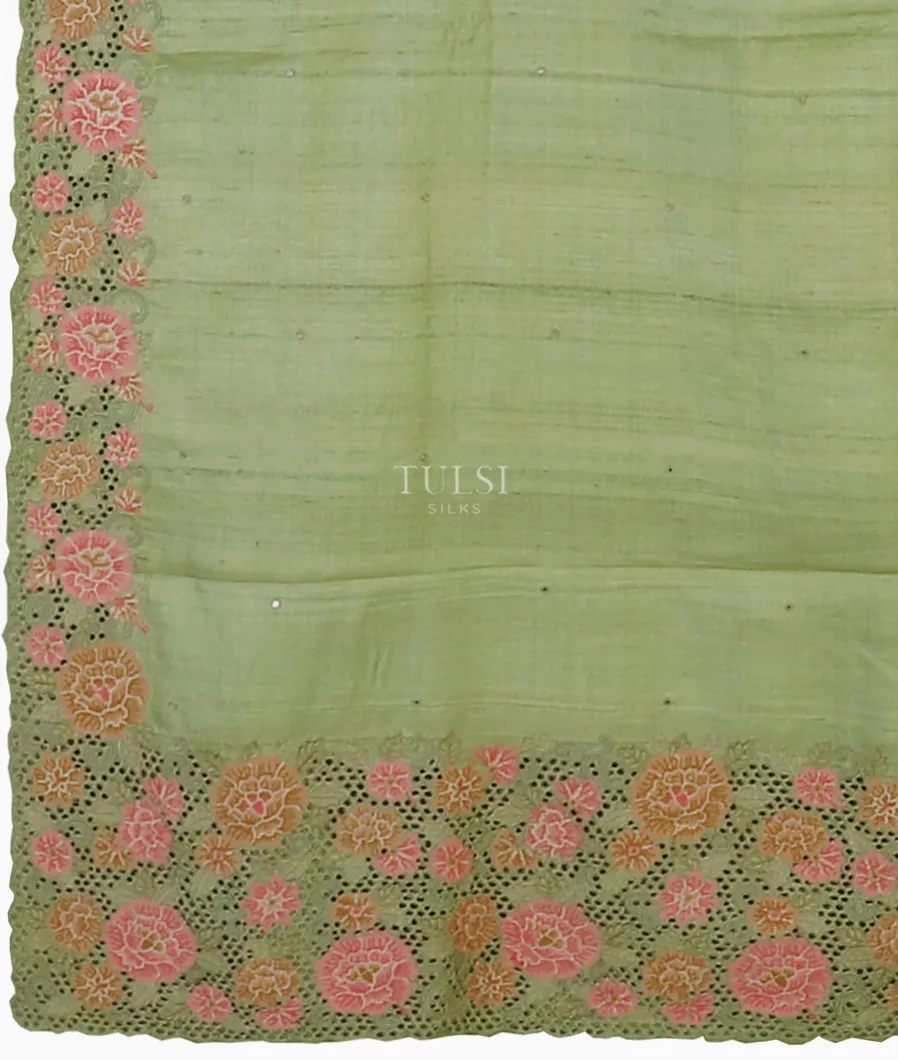 green-tussar-cutwork-saree-t562946-t562946-d