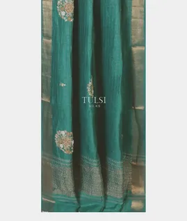 teal-blue-linen-embroidery-saree-t607004-t607004-b