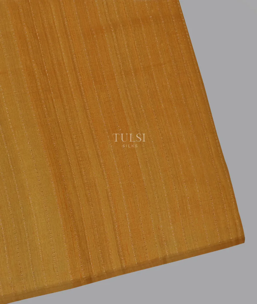 Yellow Woven Raw Silk Saree T575317-1-image