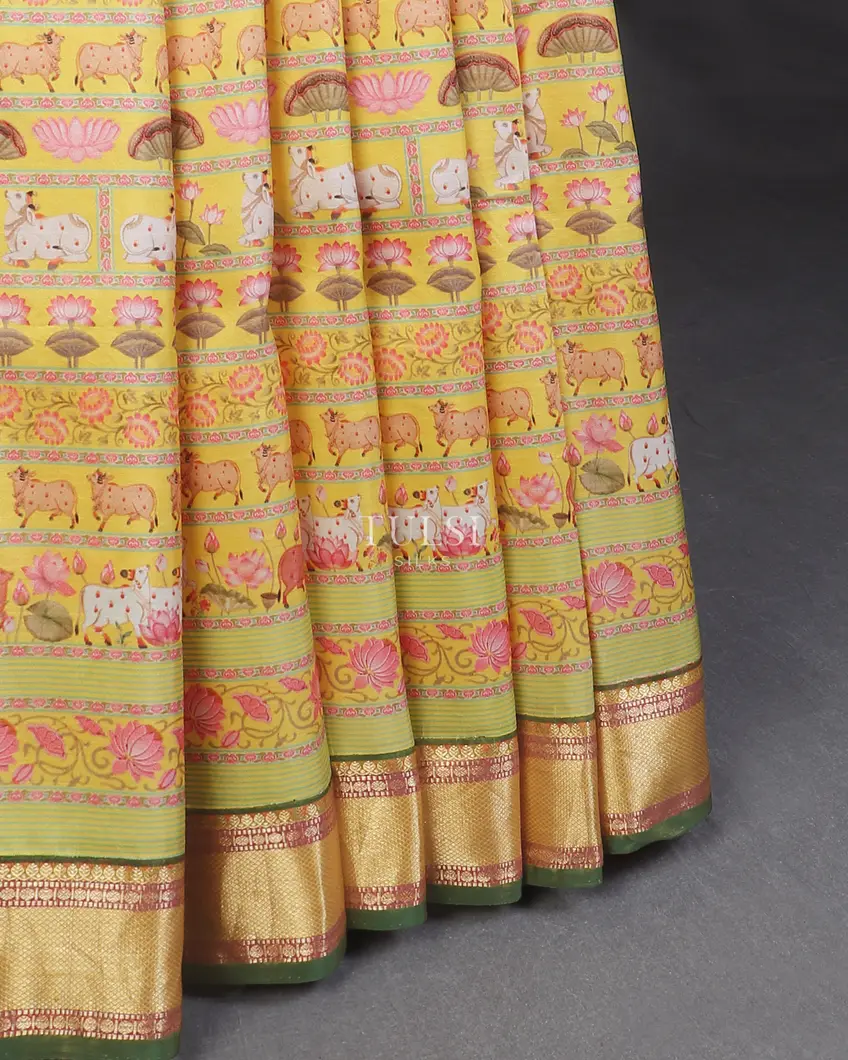 yellow-printed-kanjivaram-silk-saree-t608297-t608297-d