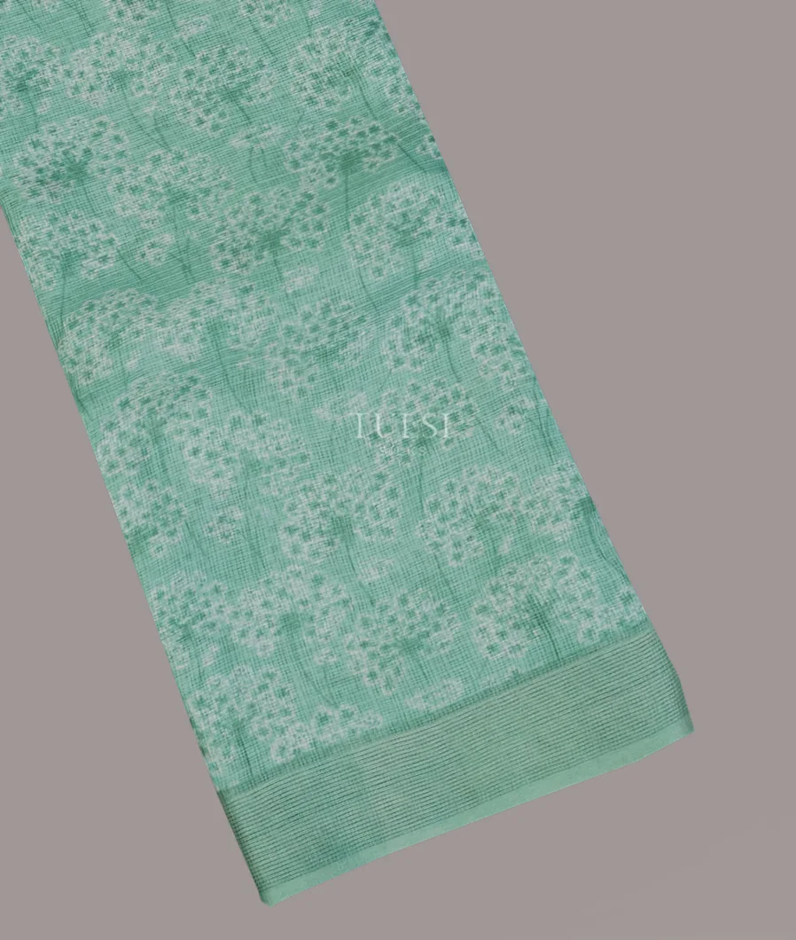 Blue Kota Cotton Saree T609131-image