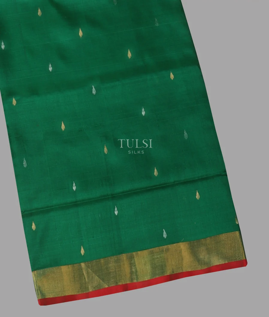Green Uppada Silk Saree T535226-1-image