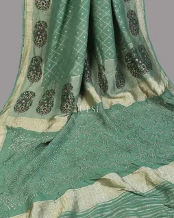 greenish-blue-bandhani-tussar-georgette-saree-t570166-t570166-d