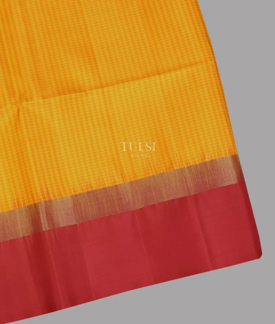 Yellow Soft Silk Saree T580348-image