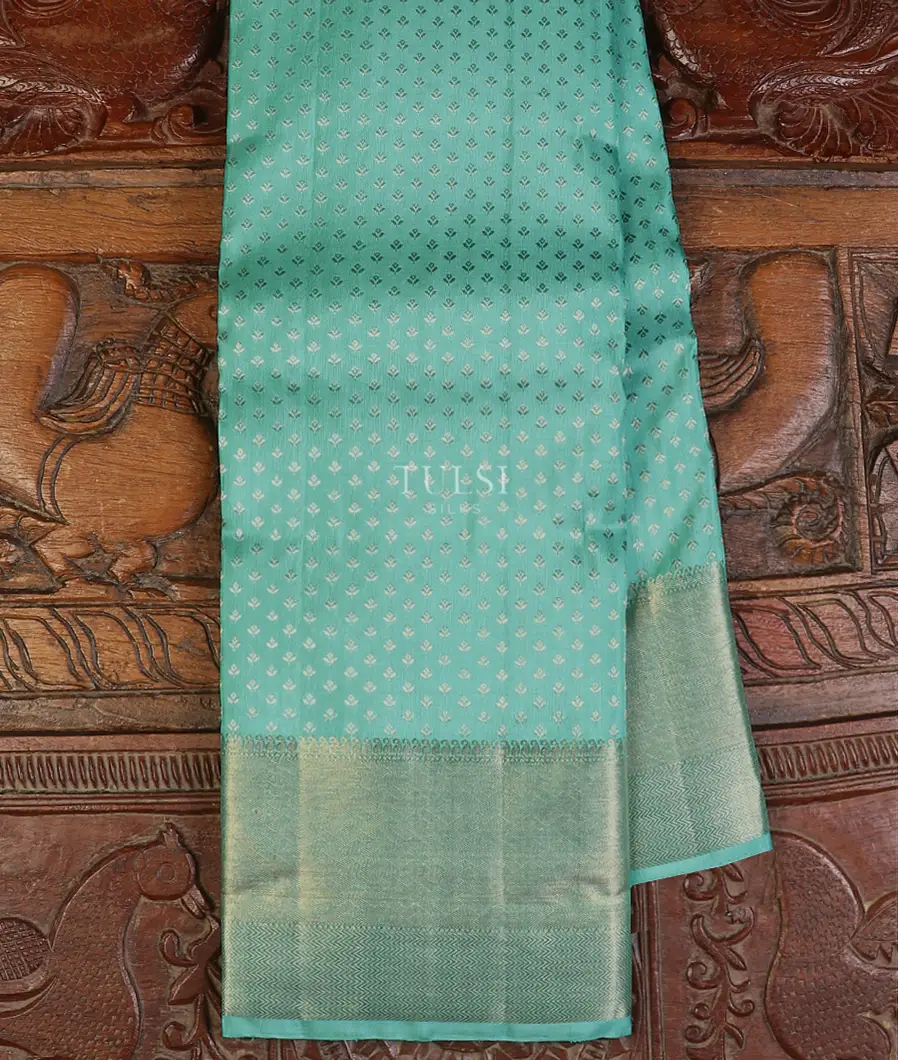 Blue Kanjivaram Silk Saree T602925-image