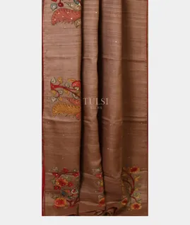 light-brown-tussar-embroidery-saree-t608667-t608667-b