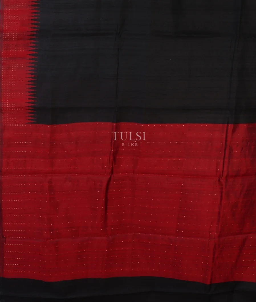 black-woven-tussar-saree-t608635-t608635-d