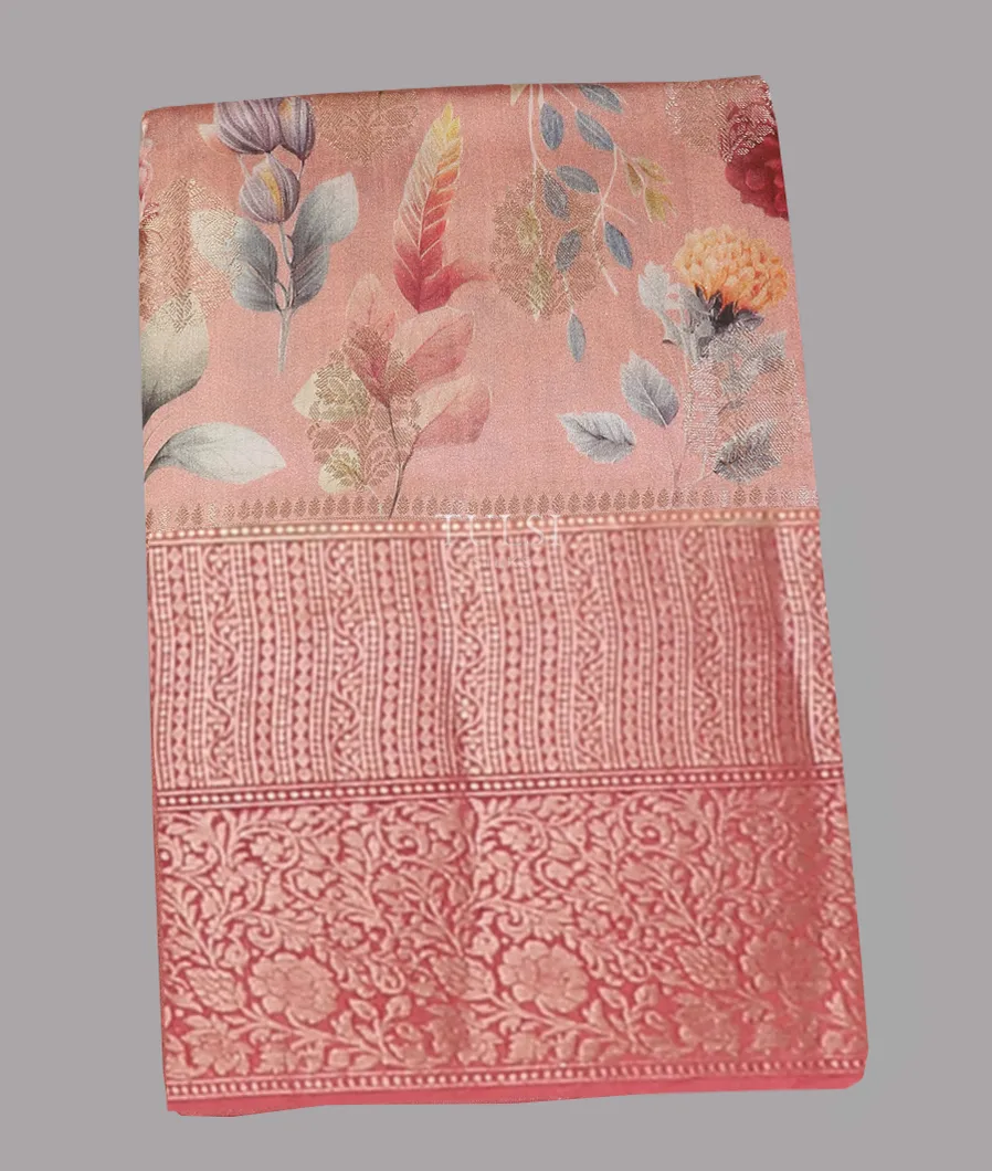 Light Pink Chaniya Silk Saree T610792-image