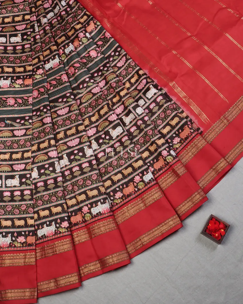 black-printed-soft-silk-saree-t611849-t611849-d