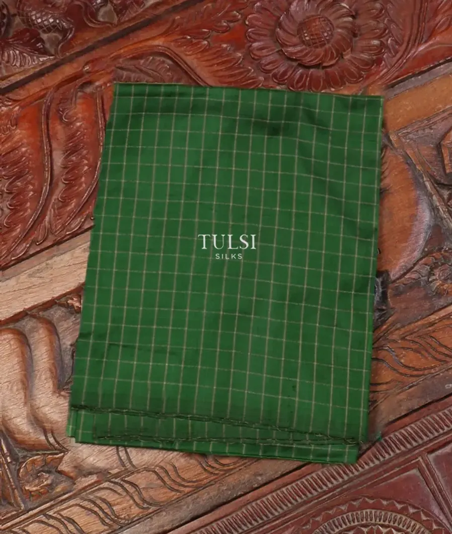 Green Kanjivaram Silk Blouse T610037-image