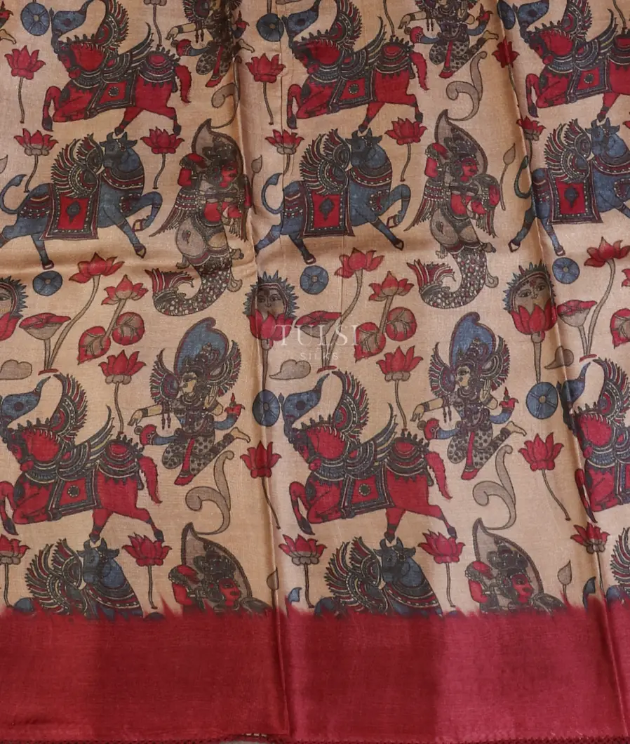 red-tussar-printed-saree-t611329-t611329-c