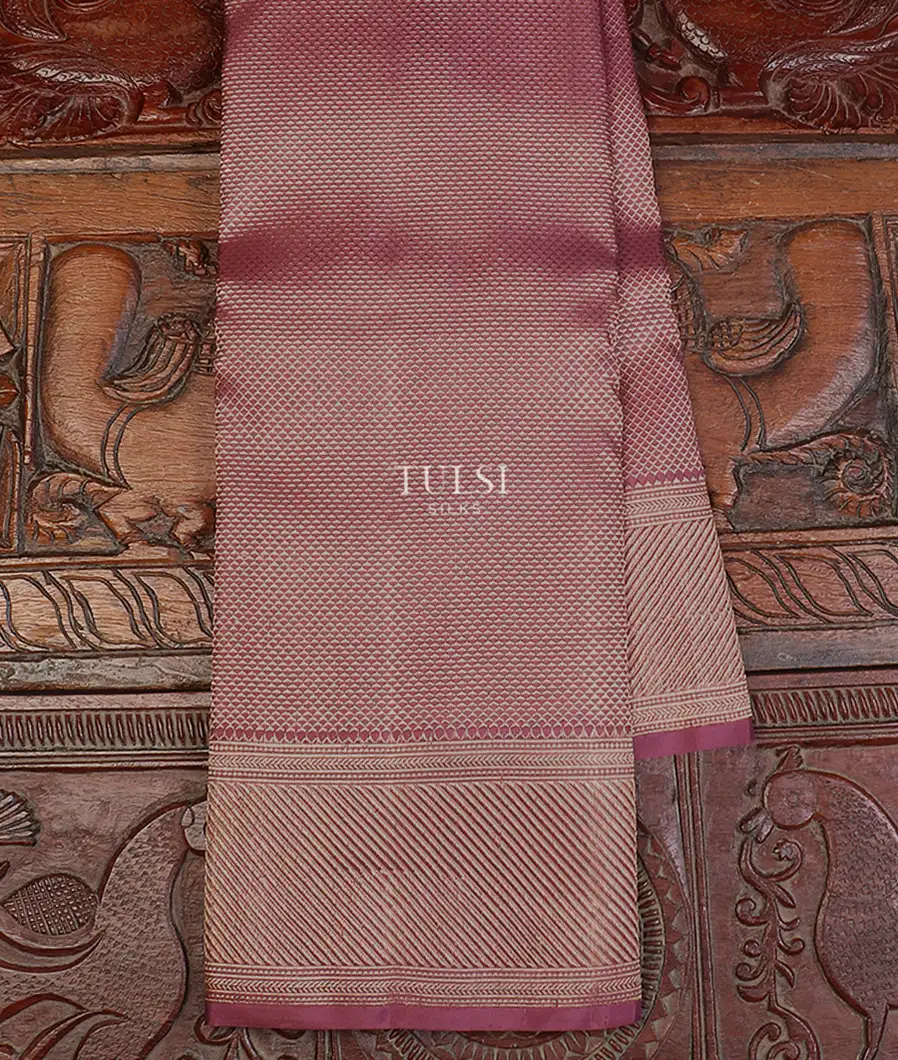 Mauve Pink Kanjivaram Silk Saree T613859-image