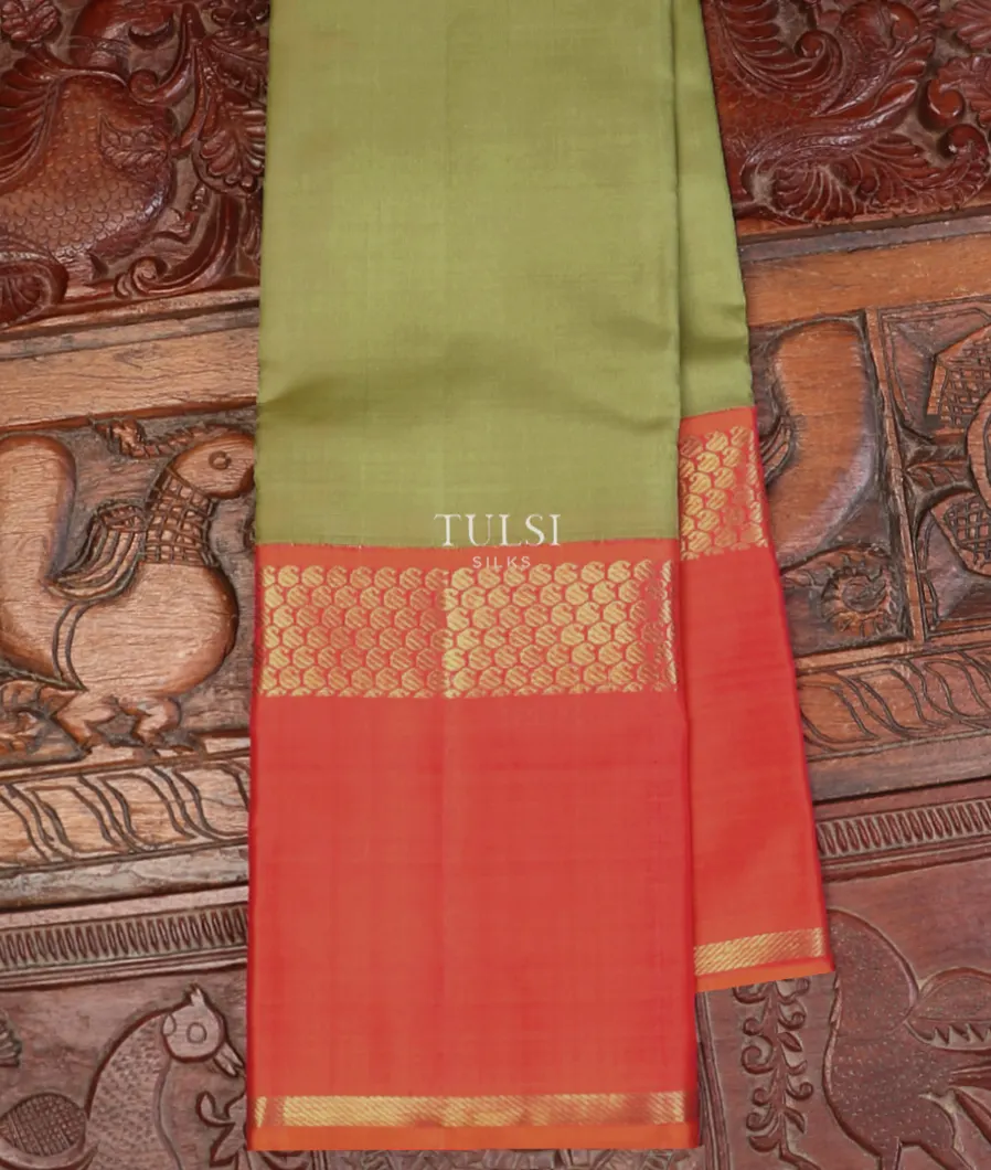 Green Kanjivaram Silk Saree T613369-image
