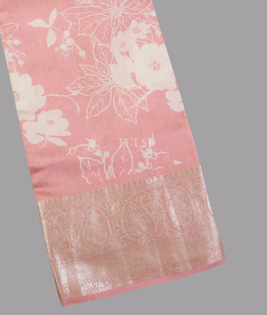 Pink Chaniya Silk Saree T592514-image