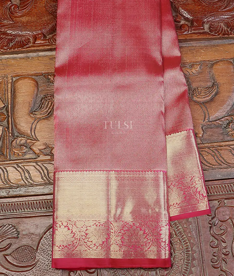 Dark Pink Kanjivaram Silk Saree T599136-image