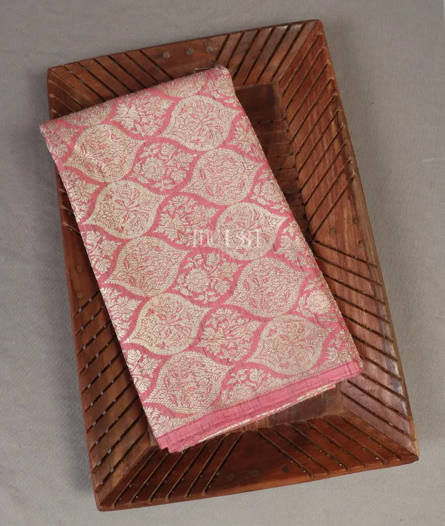 Pink Tussar Georgette Blouse T437966-image