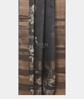 dark-grey-tussar-printed-saree-t615187-t615187-b