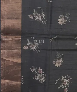 dark-grey-tussar-printed-saree-t615187-t615187-c