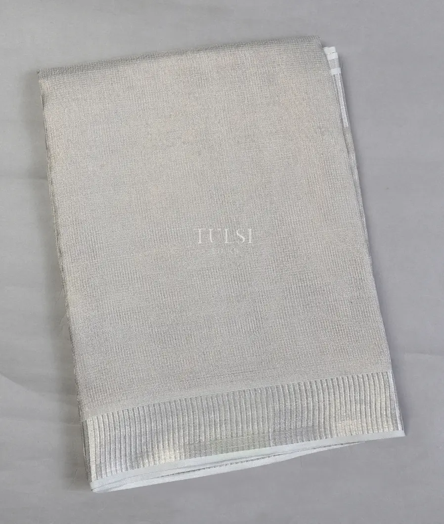 Silver Tissue Kota Saree T574549-image