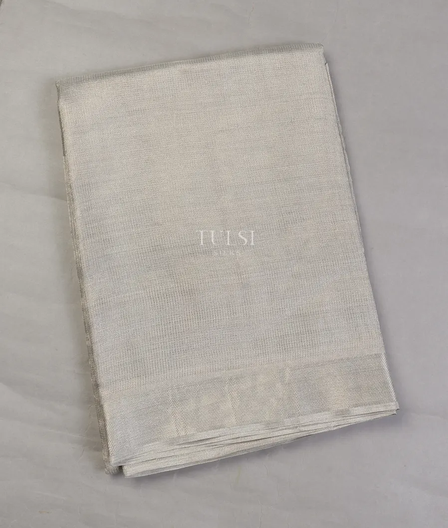 Silver Tissue Kota Saree T533954-image