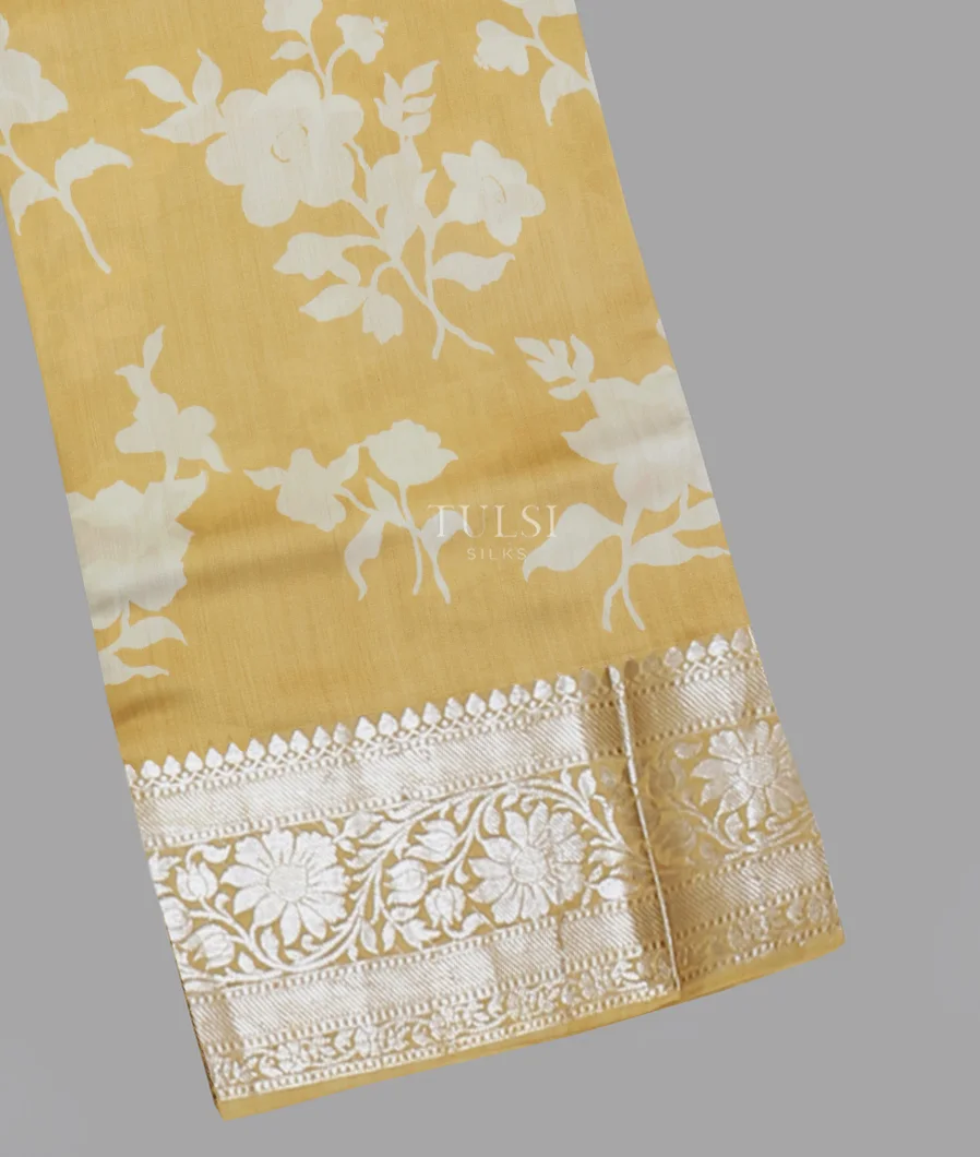 Yellow Chaniya Silk Saree T592532-image