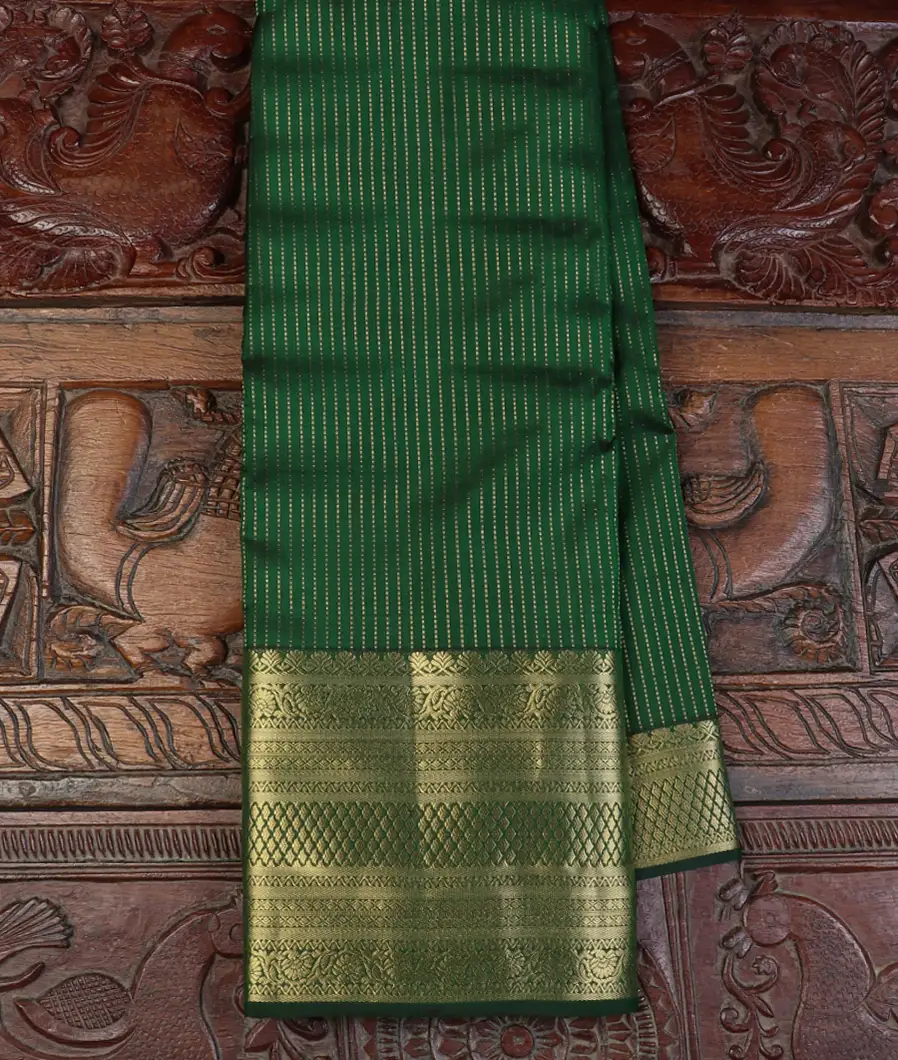 Green Soft Silk Saree T616142-image
