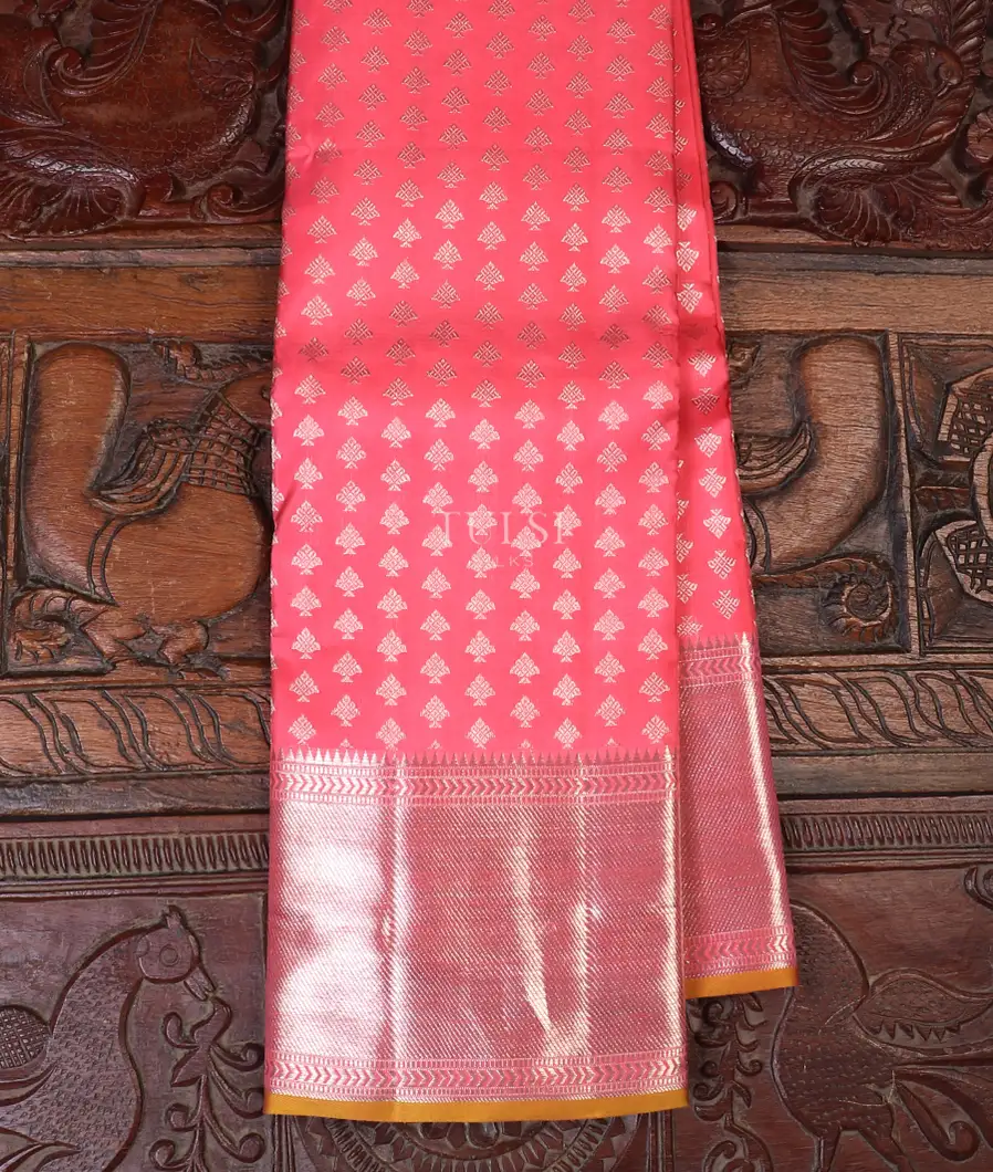Pink Kanjivaram Silk Saree T590288-image