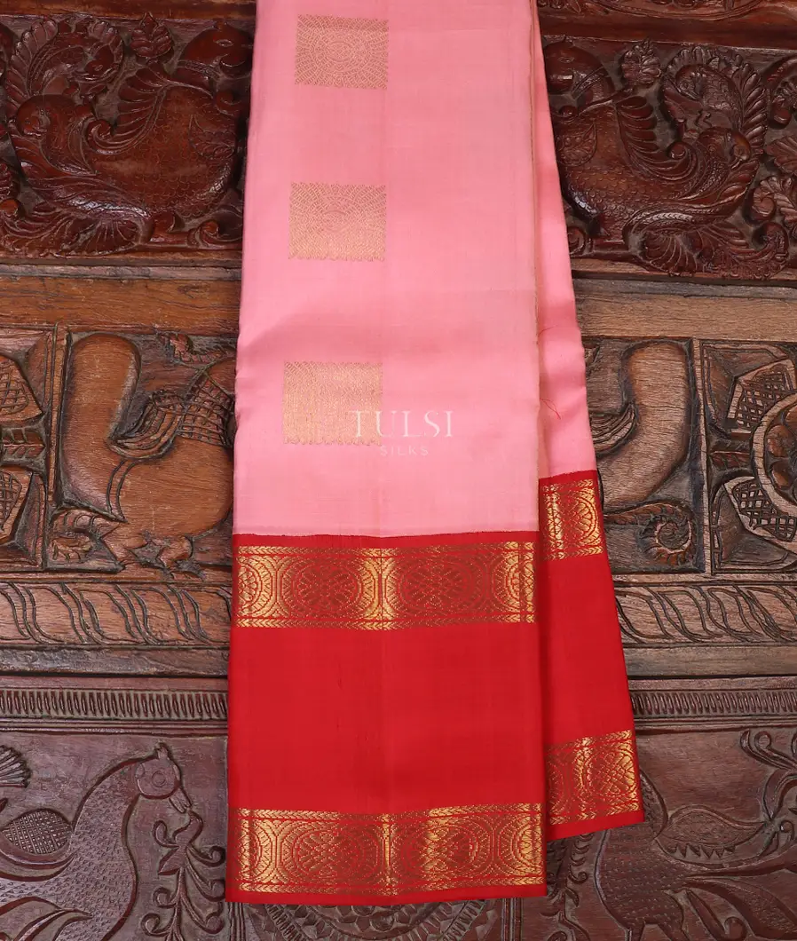 Pink Kanjivaram Silk Saree T472738-image