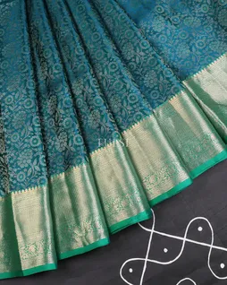 peacock-blue-soft-silk-saree-t615071-t615071-b