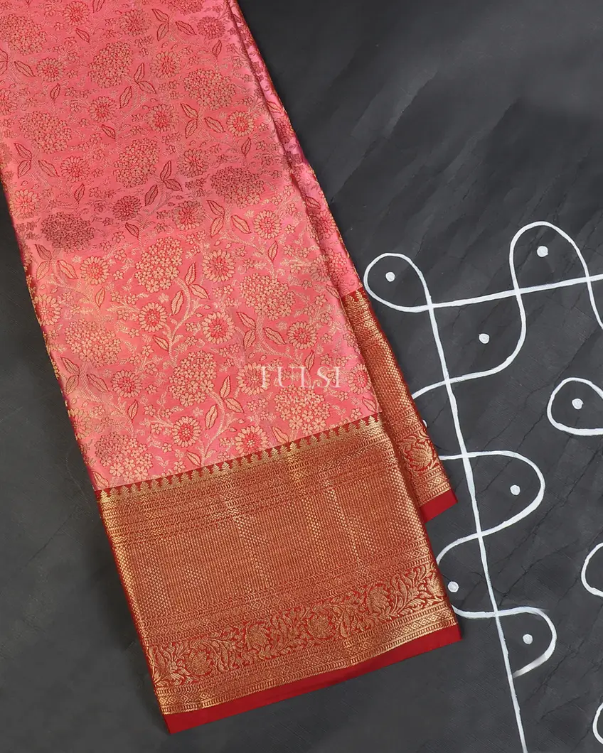 Pink Soft Silk Saree T596699-image
