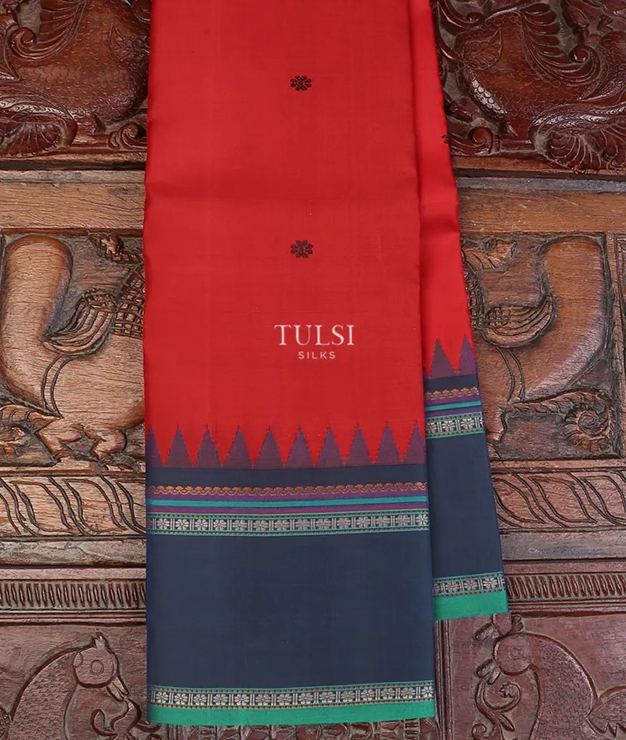 Red Kanjivaram Silk Saree T599326-image